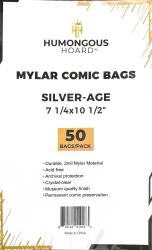 Humongous Hoard Silver Mylar Comic Book Bags
