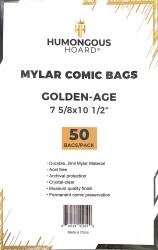 Humongous Hoard Golden Mylar Comic Book Bags