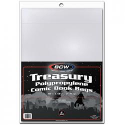 BCW Treasury Polypropylene Comic Book Bags -- Pack of 100