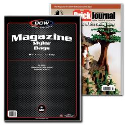 BCW 2 Mil Mylar Magazine Bags -- Pack of 50