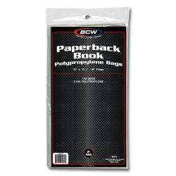 BCW Paperback Book Bags -- Pack of 100