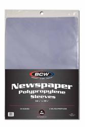 BCW Newspaper Sleeves -- 14 1/8 x 19 1/8