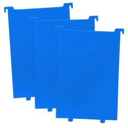 BCW Comic Book Bin Extra Partitions (3-Pack) -- Blue