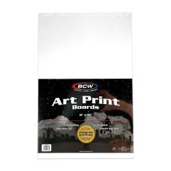 BCW 11x17 Art Print Backing Boards -- Pack of 100
