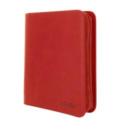 BCW Z-Folio 4-Pocket Toploader LX Album - Red