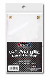 BCW 1/4 Inch Acrylic Card Holder