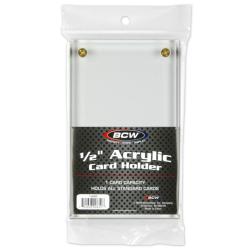 BCW 1/2 Inch Acrylic Card Holder