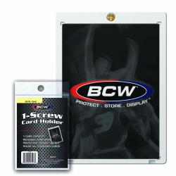 BCW 1-Screw Card Holder - 20 Pt.