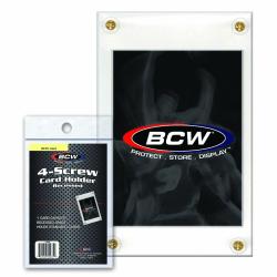 BCW 4-Screw Card Holder - Recessed