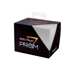 BCW Spectrum Prism Deck Case -- Pale Moon White
