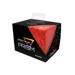 BCW Spectrum Prism Marbled Deck Case -- Carnelian Red