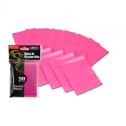 BCW Deck Guards -- Matte -- Pink -- Pack of 50