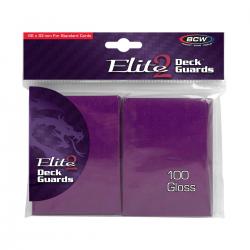 BCW Elite2 Glossy Deck Guards -- Mulberry