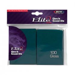 BCW Elite2 Glossy Deck Guards -- Teal