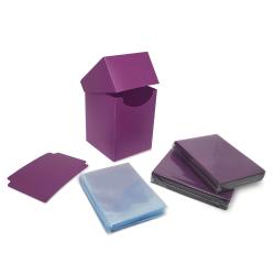 BCW Combo: Deck Box, Deck Guards, Inner Sleeves -- Mulberry