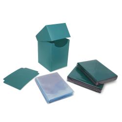 BCW Combo: Deck Box, Deck Guards, Inner Sleeves -- Teal