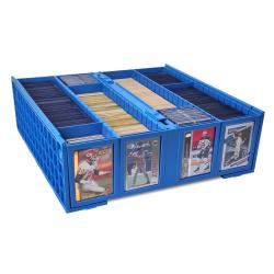 BCW Collectible Card Bin -- 3200 Count -- Blue