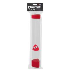BCW Playmat Tube with Dice Cap -- Red