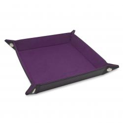 BCW Square Dice Tray -- Purple