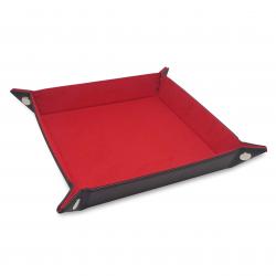 BCW Square Dice Tray -- Red