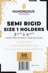Humongous Hoard Semi Rigid Card Holders Size 1 -- 2 5/8 x 3 3/4