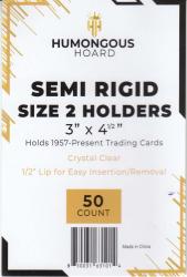 Humongous Hoard Semi Rigid Card Holders Size 2 -- 2 ½ x 3 ½
