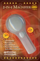 Whitman 2-in-1 Magnifier 3X, 6X