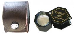 Triplet Hexagonal Loupe 20.5mm 10X