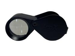 Diamond Cut Triplet Loupe, 18mm,  10X -- Black