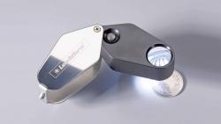 Lighthouse Pocket Magnifier with LED, 10X