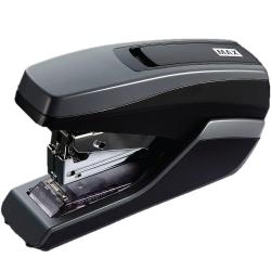 Max Flat Clinch Standard Half Strip Stapler--Gray