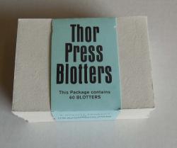 White Ace Thor Stamp Press Blotters