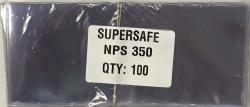 Supersafe Standard Weight Currency Sleeves - Large