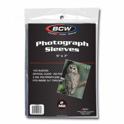 BCW Photo Sleeves -- 5x7 -- Pack of 100