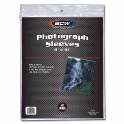 BCW Photo Sleeves -- 8x10 -- Pack of 100