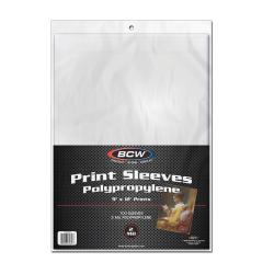 BCW Print Sleeves -- 9x12 -- Pack of 100