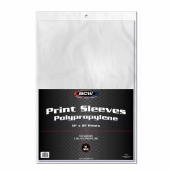 BCW Print Sleeves -- 12x18 -- Pack of 100