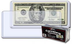 BCW Topload Holders -- Modern Currency -- Pack of 25
