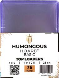Humongous Hoard Basic 75 Point Thick Top Loaders