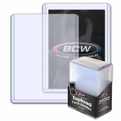 BCW Topload Holders -- Trading Card Thick 108pt (3 x 4) -- Pack of 10