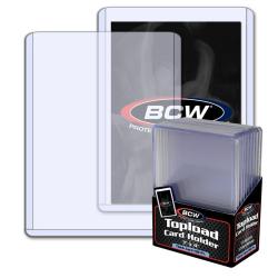 BCW Topload Holders -- Trading Card Thick 138pt (3 x 4) -- Pack of 10