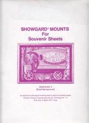 Showgard Stamp Mounts Souvenir Sheet Strip Set: MPKII (15 Sizes 76-171)