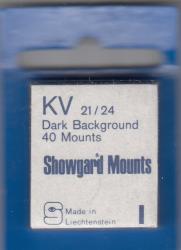 Showgard Stamp Mounts: KV (21/24)