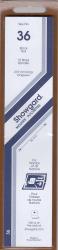 Showgard Stamp Mount Strips: 36mm