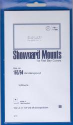 Showgard Stamp Mounts: 165/94 (First Day Covers)