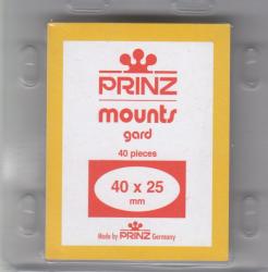 Prinz/Scott Stamp Mounts: 40x25