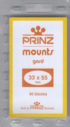 Prinz/Scott Stamp Mounts: 33x55