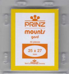 Prinz/Scott Stamp Mounts: 25x27