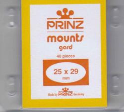 Prinz/Scott Stamp Mounts: 25x29