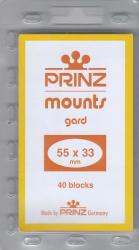 Prinz/Scott Stamp Mounts: 55x33